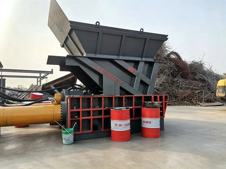Container Type Shearing Cutting Machine