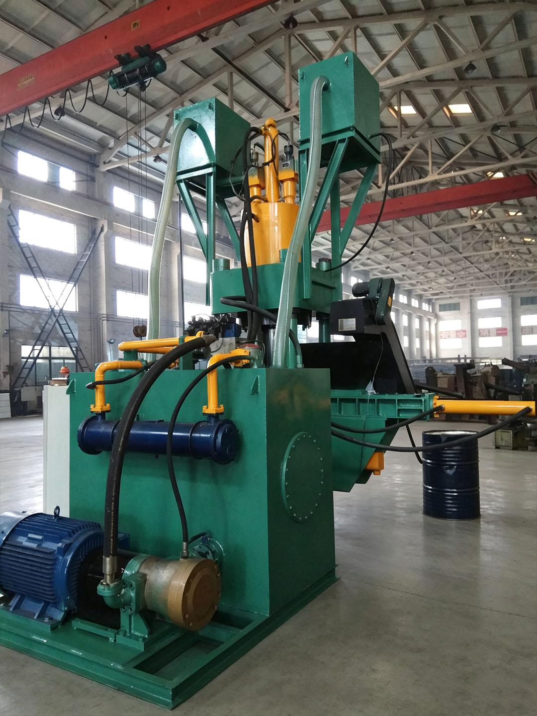 Hydraulic Vertical Briquetting Machine Hydraulic Vertical Briquetting Machine