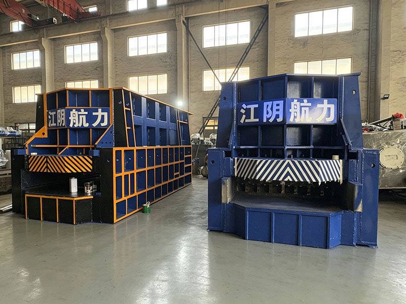Mobile Container Shear Machine